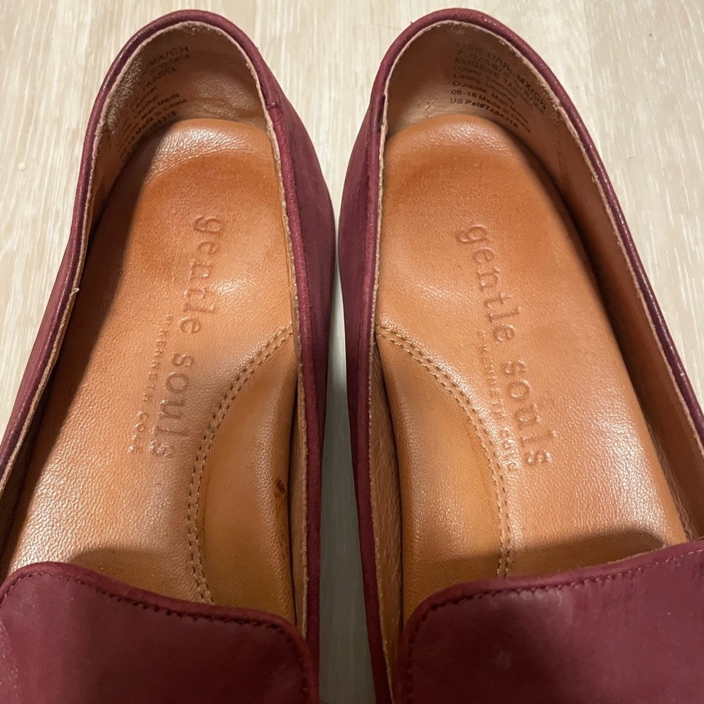 Gentle souls tasseled loafers Sz 7.5 - Picture 2 of 6